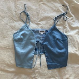 Revolve x Superdown two shade tie top